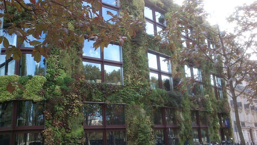 The Green Museum Quai Branly in Paris