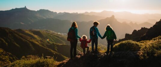 travel sustainable with kids