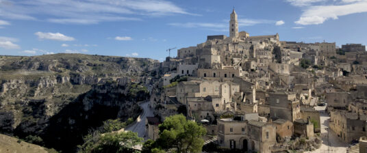 A view of Matera