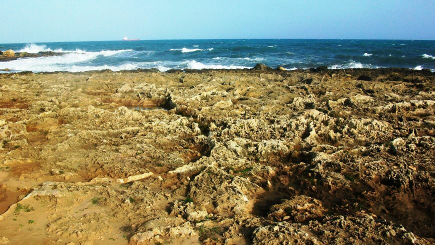 beach at the Vendicari Nature Reserve