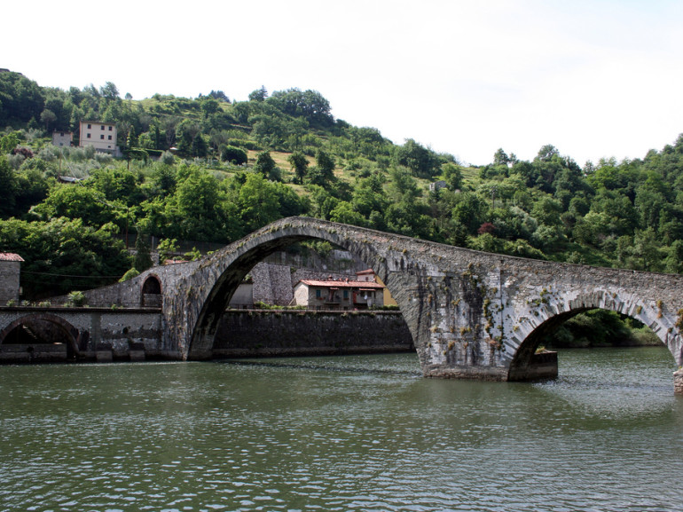 The Devil's Bridge in Garfagnana