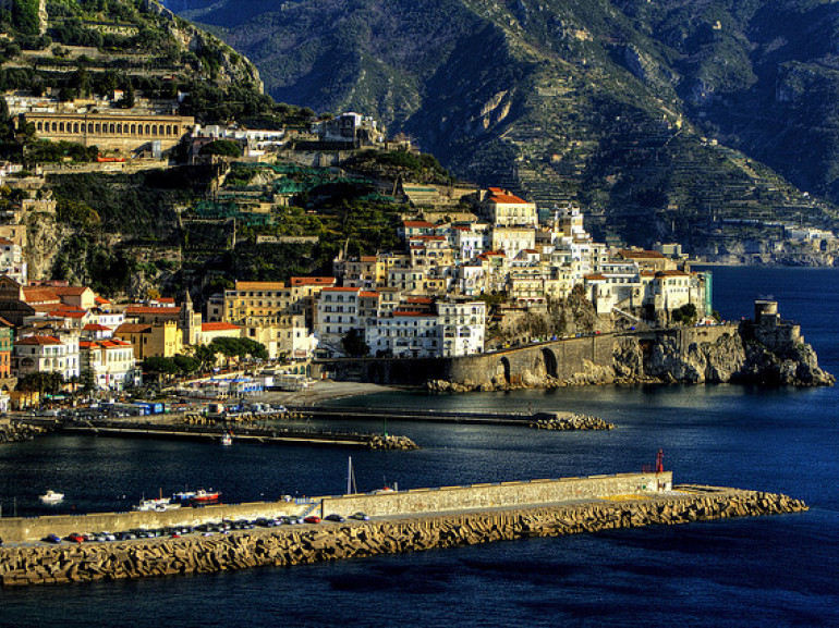 Breathtaking view of the coast of Salerno, photo by grazie davvero via Flickr