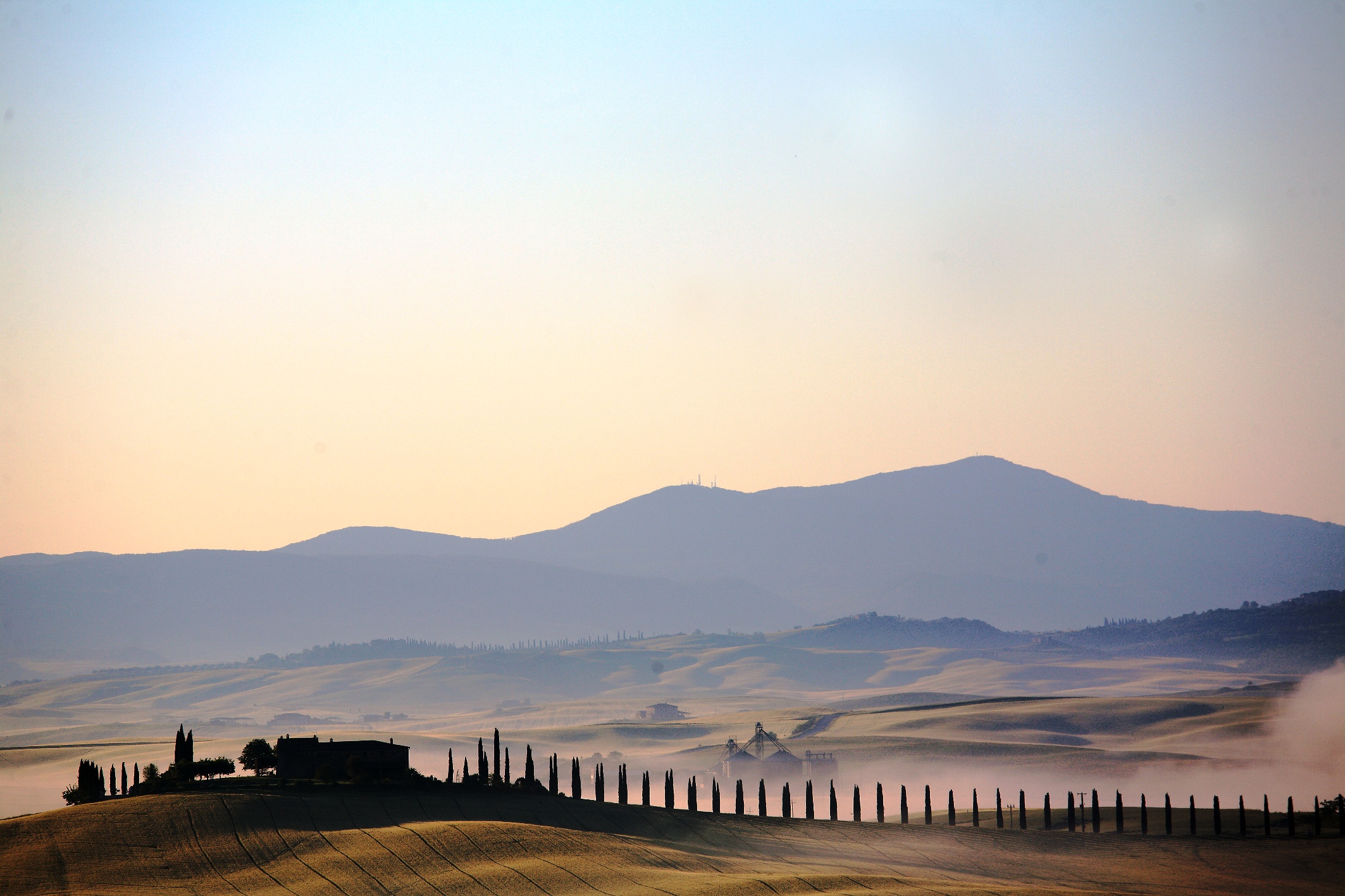 Val di Merse, panorama, foto di Francesca Pelagatti