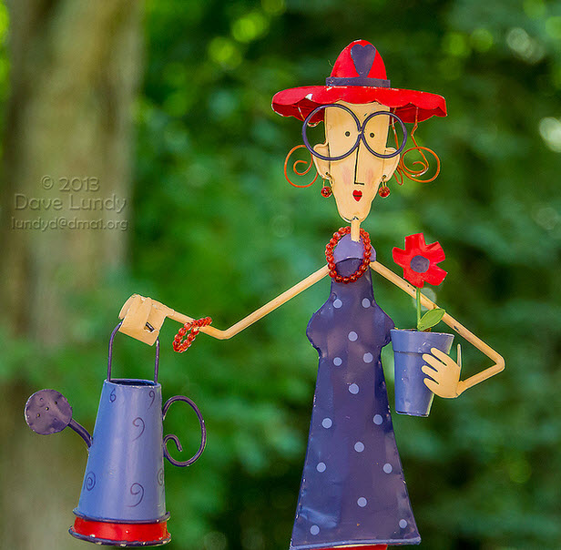 The red hat gardener