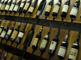 Barolo wine bottles