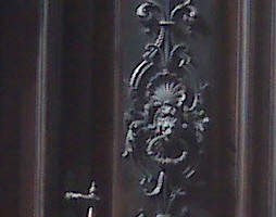 wooden front door