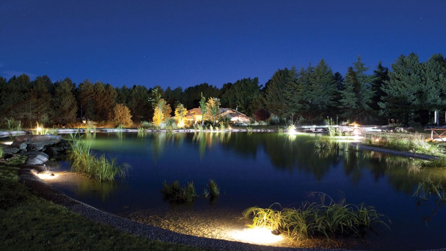 biopond in Italy, in Parco dei Cimini