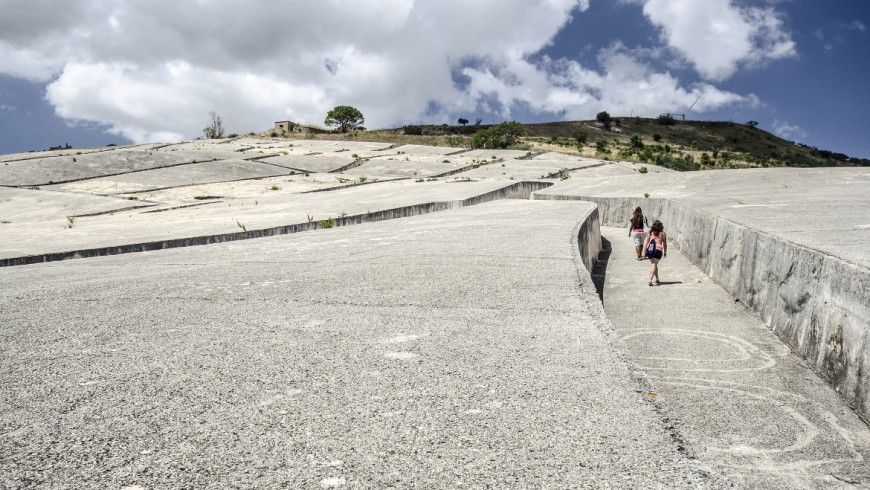 Gost town in Sicily: Gibellina