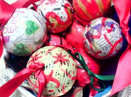 Ecofriendly Christmas decorations