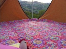 internal part of the tent (b&b la casa dei nonni, FM)