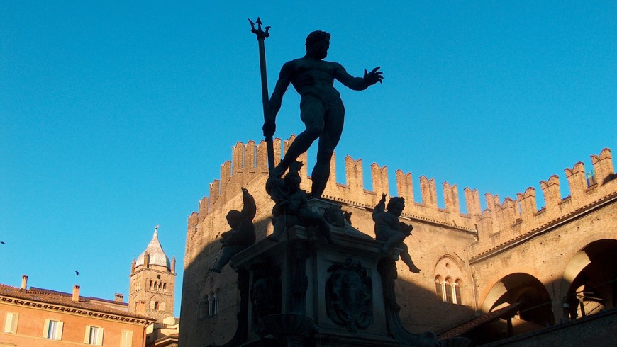 Bologna and the Nettuno sculpture