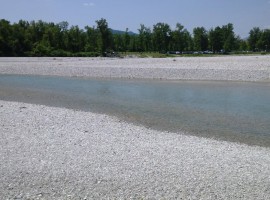 The Piave river