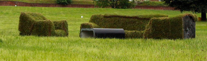 Grass armchair