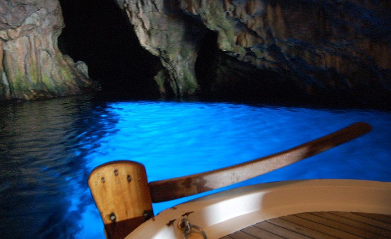 The Azure Grotto on the Cilento Coast
