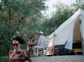 Lazy Olive Glamping in Tuscany, Italy