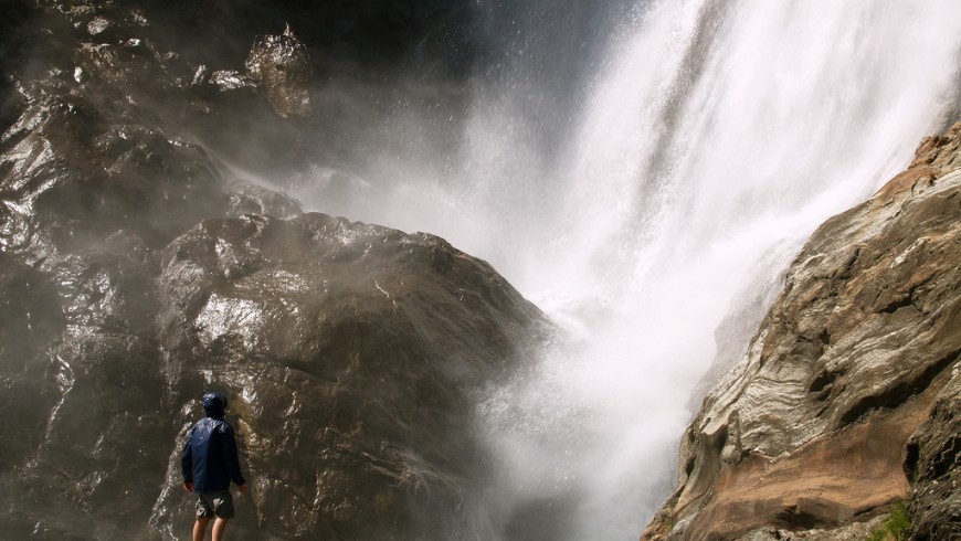 Parcines Waterfall, Bolzano