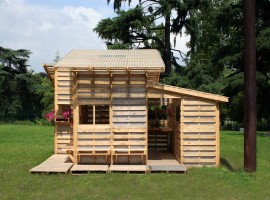 Pallet House: the house built with pallets
