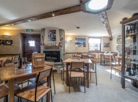 Restaurant of Alpe Rebelle