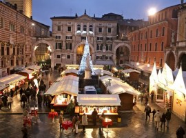 Christmas Market in Verona, Italy
