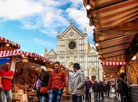 Christmas Market in Florence, Italy