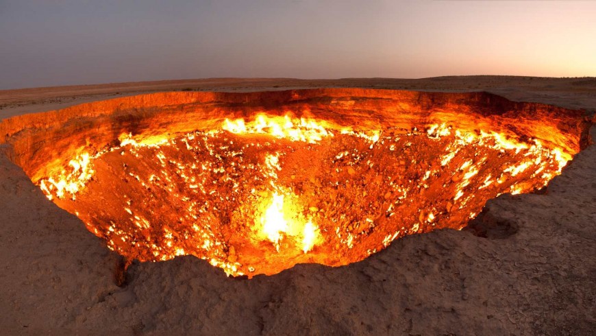 The door of hell, Turkmenistan 
