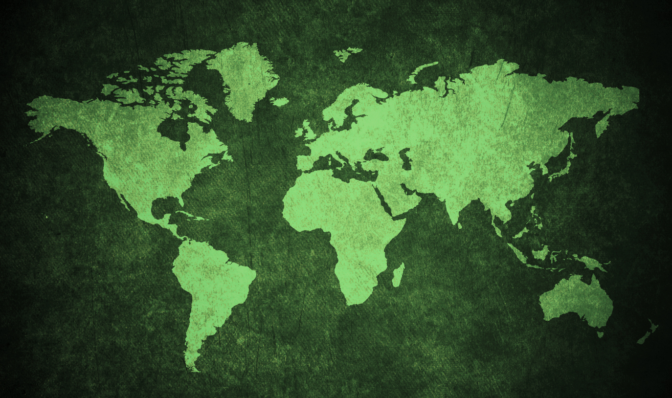 The Map Of The Greenest Countries In The World Ecobnb