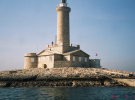 A lighthouse in the sea for mother's day