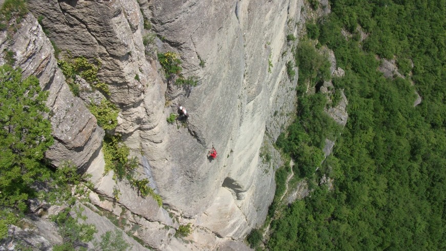 Riccardo and Laura on Eta Beta - picture by Anita Cason