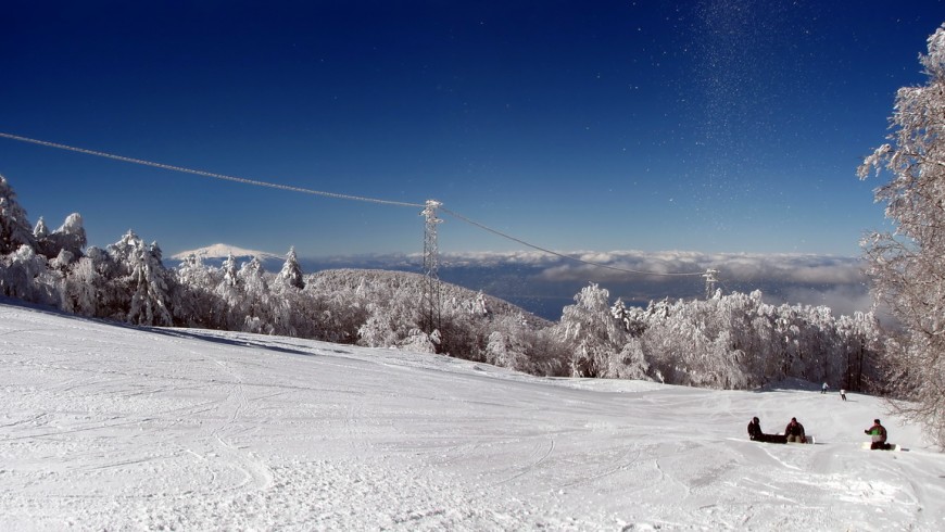 Gambaria, skiing in Calabria