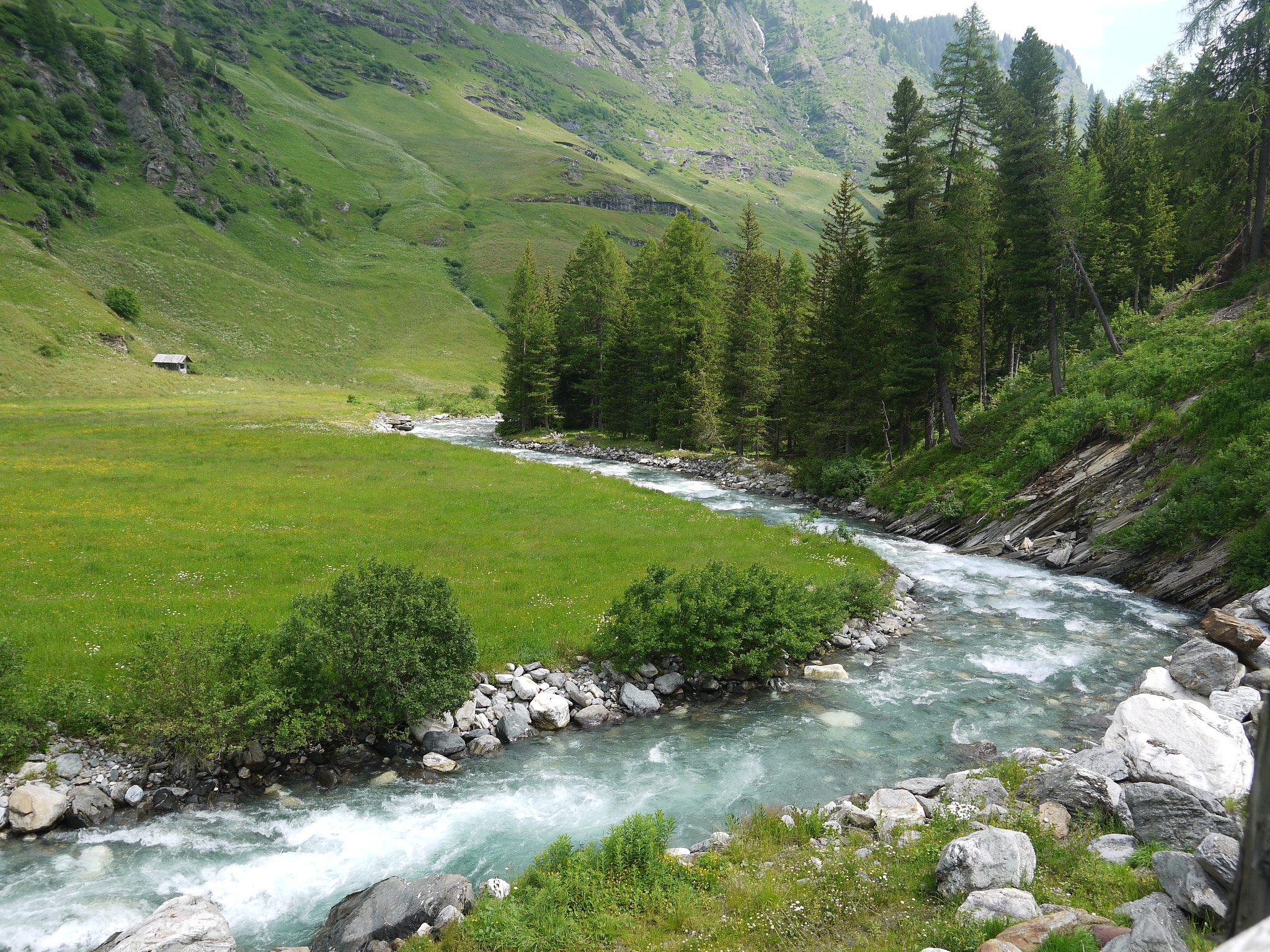 Water and greenery in the Passeiertal