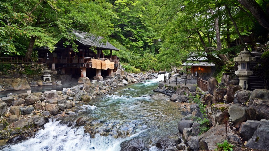 Takaragawa Onsen, hot springs in Japan
