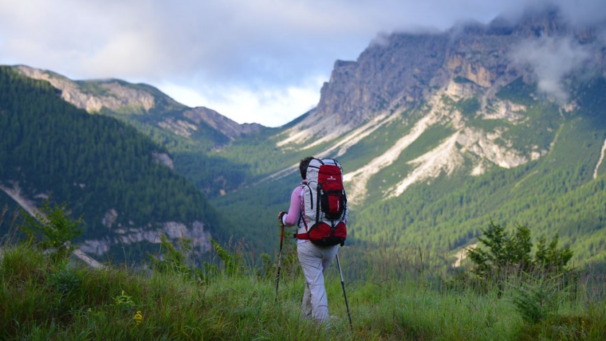 A wonderful trek in Val di Zoldo, before the Dolomites. Italy