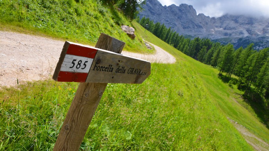 A wonderful trek in Val di Zoldo, before the Dolomites. Italy