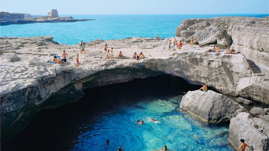Cave of Poetry, Italy. One of the most beautiful natural pools of Europe