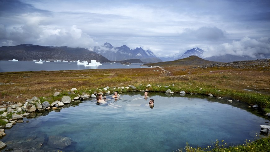 Natural Hot springs of Uunartoq, Greenland