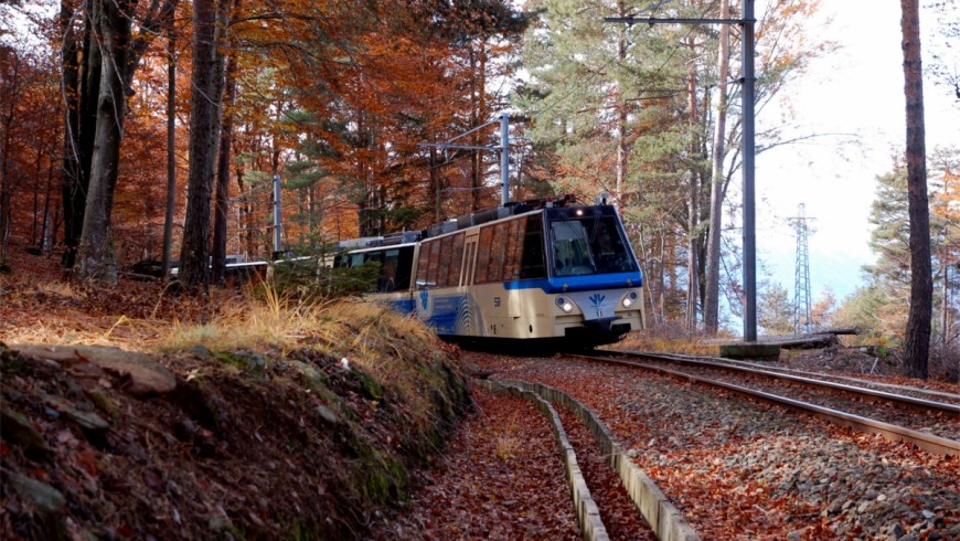 Vigezzina-Centovalli, a train to discover the colors of fall