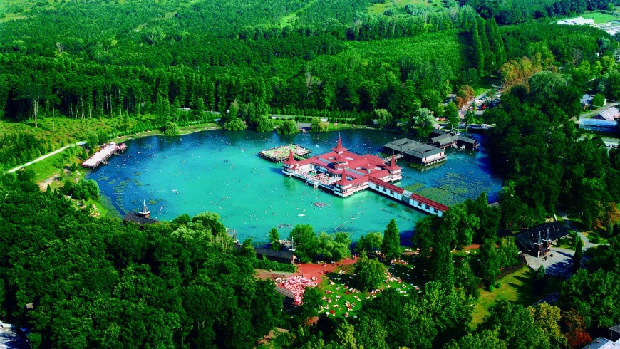 Lake Hévíz, Hungary
