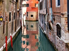 A canal in Venice