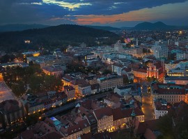 Ljubljana, capital of Slovenia