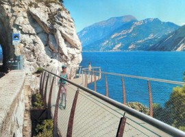 A spectacular new bike path on Garda Lake