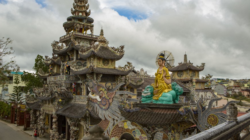 Traditional Vietnam's pagoda