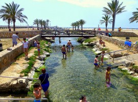 Free hot springs in Spain