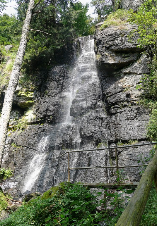 Bystre waterfall