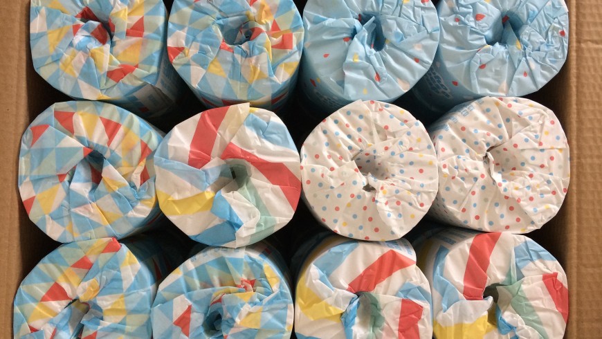 Zero-waste toilet paper