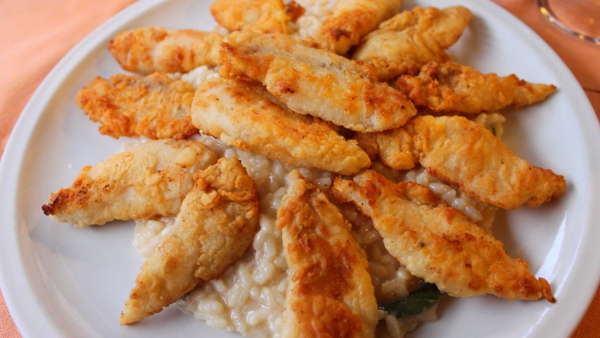 Typical food of Lake Como