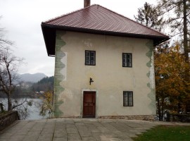 Ancient building on the island