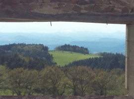View from Auberge les liards