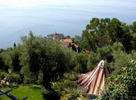 Sea view from the eco resort - The Mortola tower luxury eco resort
