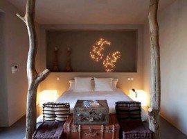 One of the rooms of the eco resort - Mortola Tower luxury eco resort