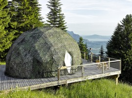 Whitepod: Innovative domes in the heart of the Alps